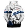 VETERAN UXVET86-AM Premium Microfleece Hoodie