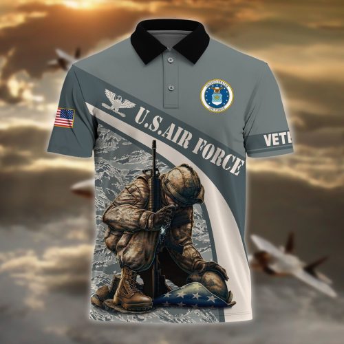 VETERAN UXVET99-AF Premium Polo Shirt