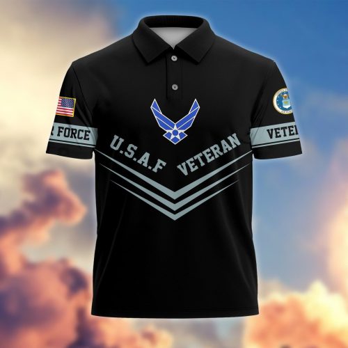 VETERAN UXVET97-AF Premium Polo Shirt