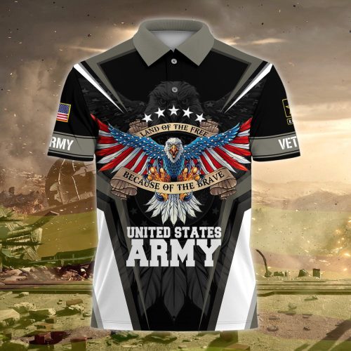 VETERAN UXVET55-AM Premium Polo Shirt