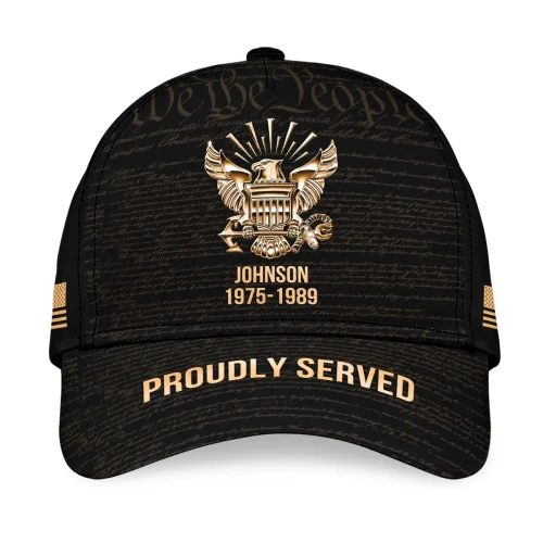 New Release! Personalized Gift U.S. Army All over Print Cap BLVTR280524A01AM