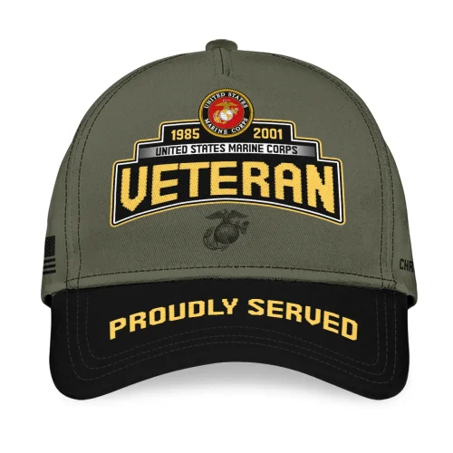 New Release! Personalized Gift U.S. Marine Corps All over Print Cap BLVTR280524A01MC