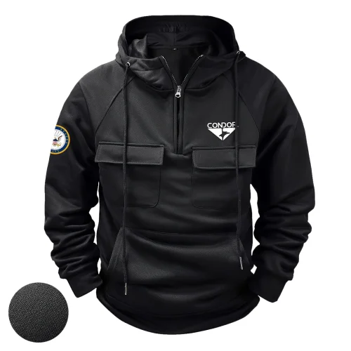 Special Release Condor x US Military Branch Tactical Quarter Zip Hoodie BLVTR120724A1CD