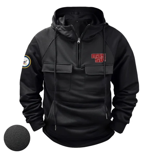 Special Release Massif x US Military Branch Tactical Quarter Zip Hoodie BLVTR120724A1MAS