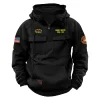 New Release! Personalized Gift Vietnam Veteran U.S. Coast Guard Tactical Quarter Zip Hoodie BLVTR230524A03CG