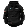 New Release! Personalized Gift U.S. Marine Corps Tactical Quarter Zip Hoodie BLVTR240524A02MC