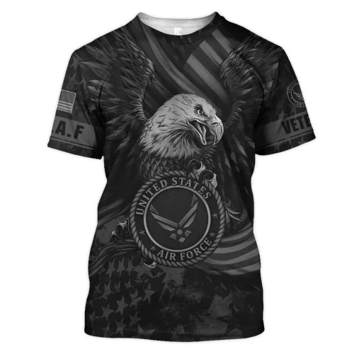 New Release Father Day U.S. Air Force Veterans Premium T-Shirt All Over Prints Gift Loves BLVTR250424A01AFTS