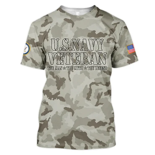 New Release Father Day U.S. Navy Veterans Premium T-Shirt All Over Prints Gift Loves BLVTR250424A03NVTS