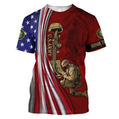 New Release U.S. Army Veterans Premium T-Shirt All Over Prints Gift Loves HBLVTR040424A02AM