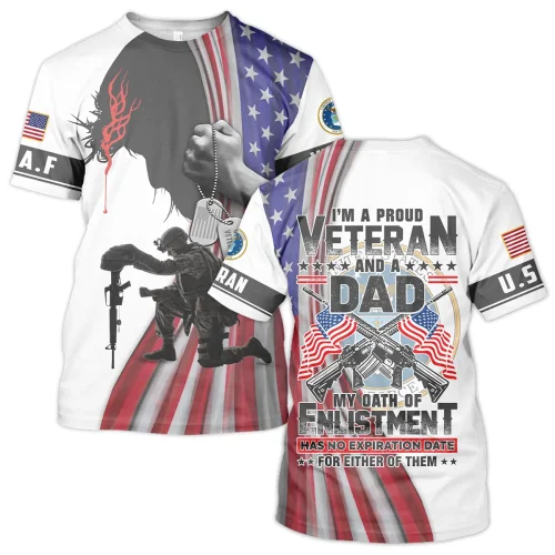 New Release Father Day U.S. Air Force Veterans Premium T-Shirt All Over Prints Gift Loves BLVTR240424A01AFTS