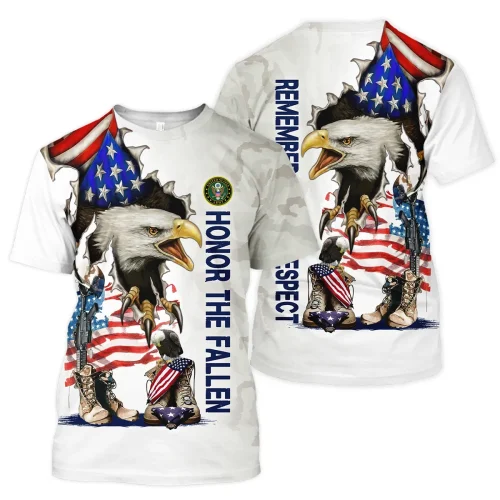 New Release U.S. Army Veterans Premium T-Shirt All Over Prints Gift Loves HBLVTR050424A04AM